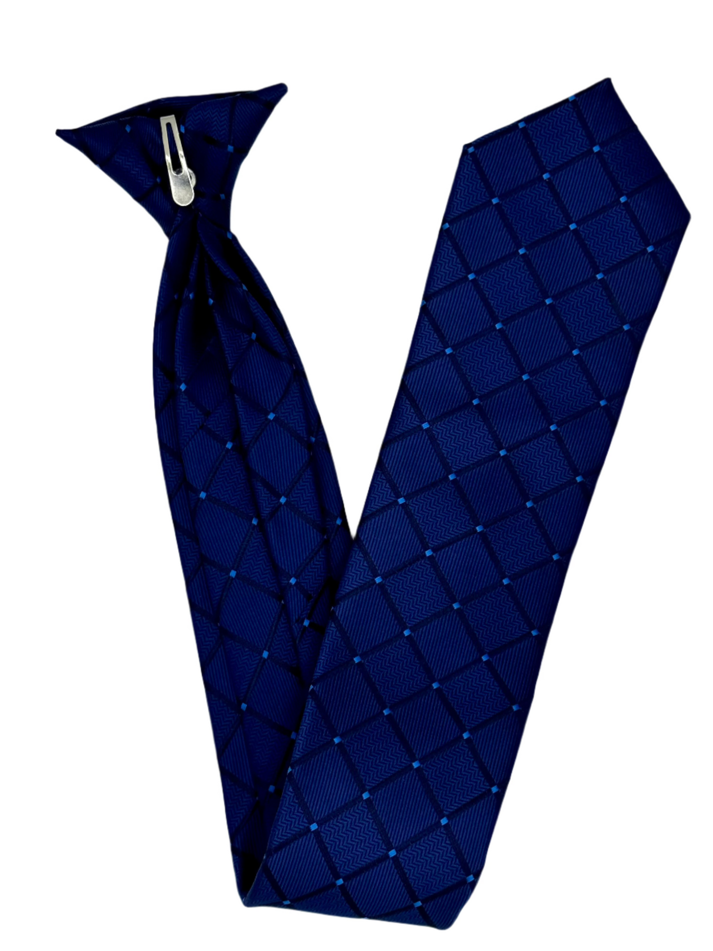 Navy Diamond Grid Set