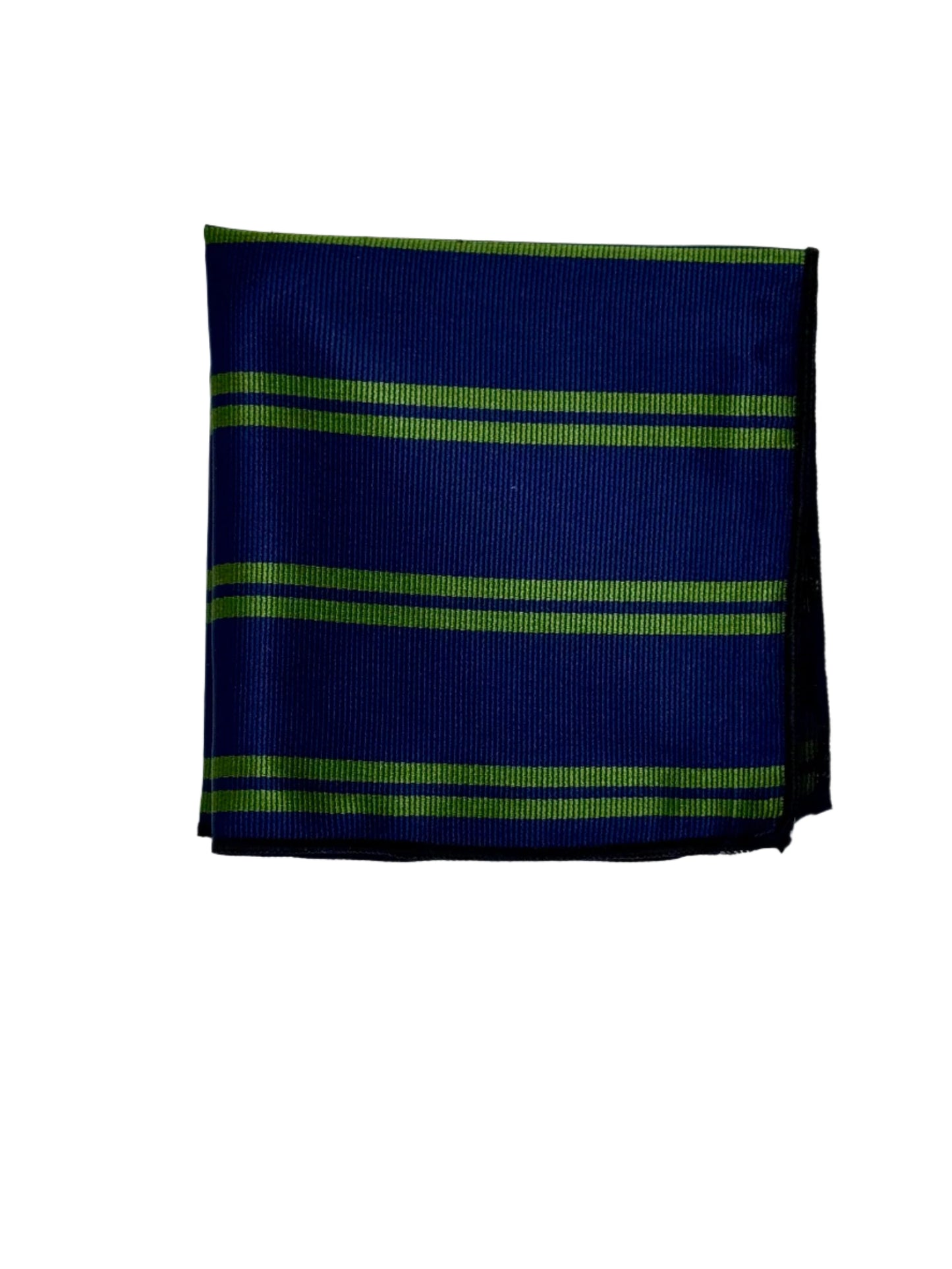 Navy Blue & Green Striped Set