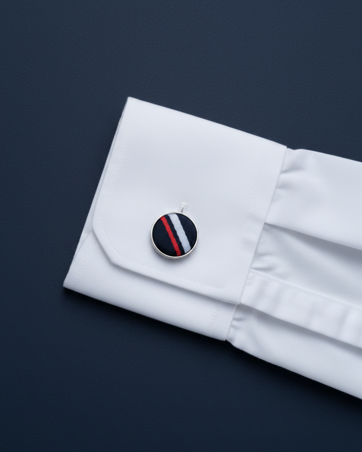 (3 Pcs. Set) Navy Blue Stripped Sophistication