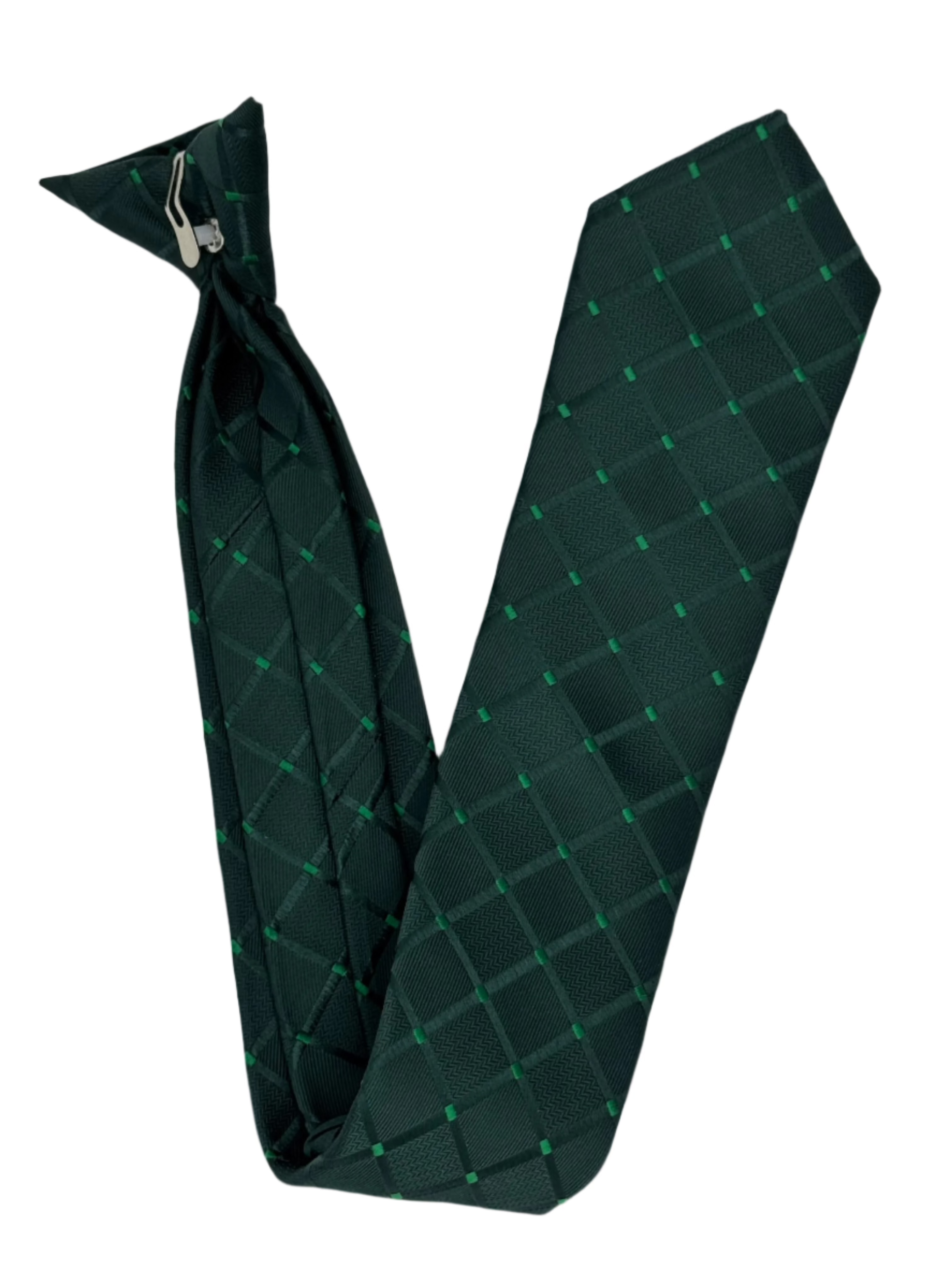 Teal Checkered Sophistication Set