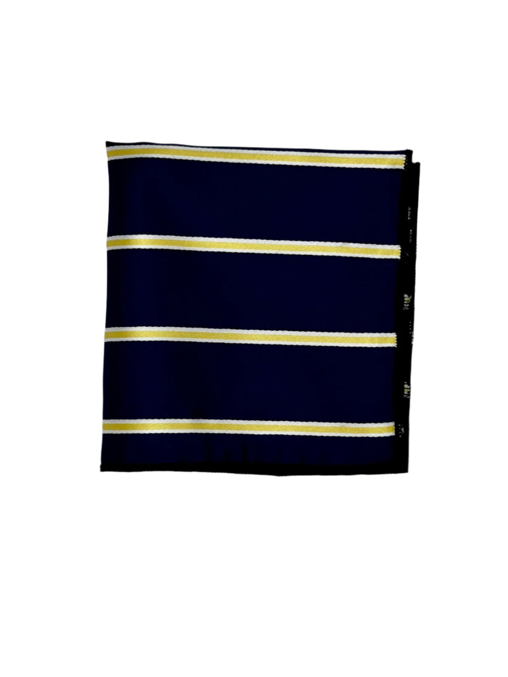 Navy Blue & Goldish Yellow Striped Set
