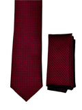 Red & Black Geometric Set