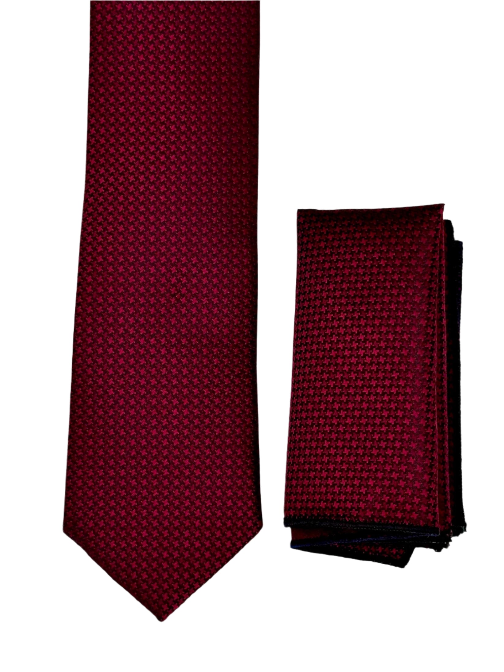 Red & Black Geometric Set
