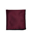 Red & Black Elegance Pocket Square