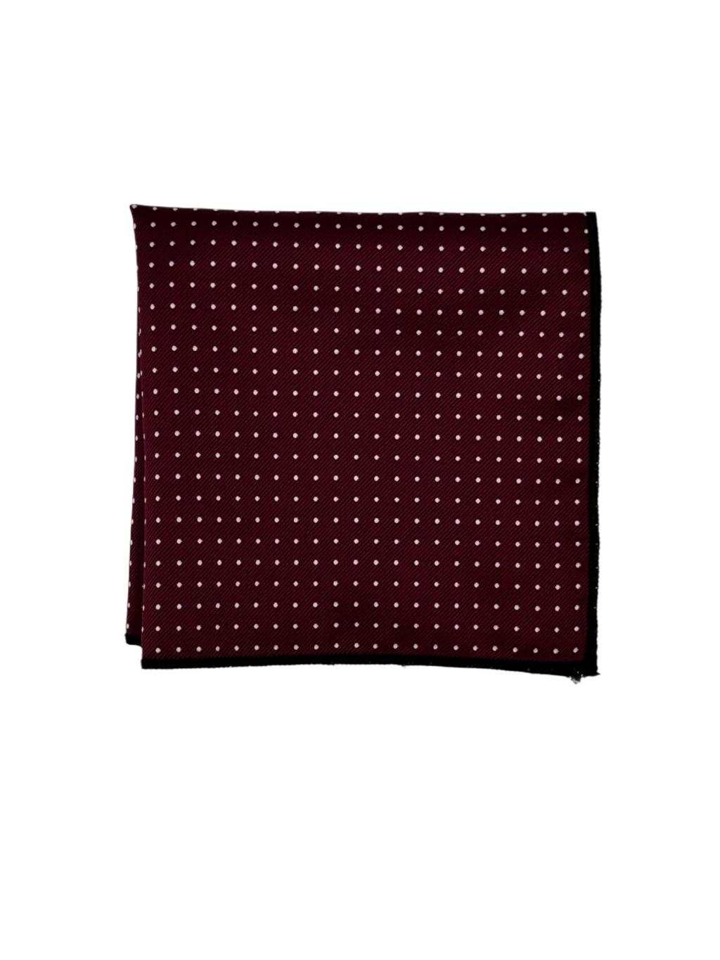 Elegant Burgundy With Polka Dot Set