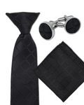 (3 Pcs. Set) Black Diamond Pattern