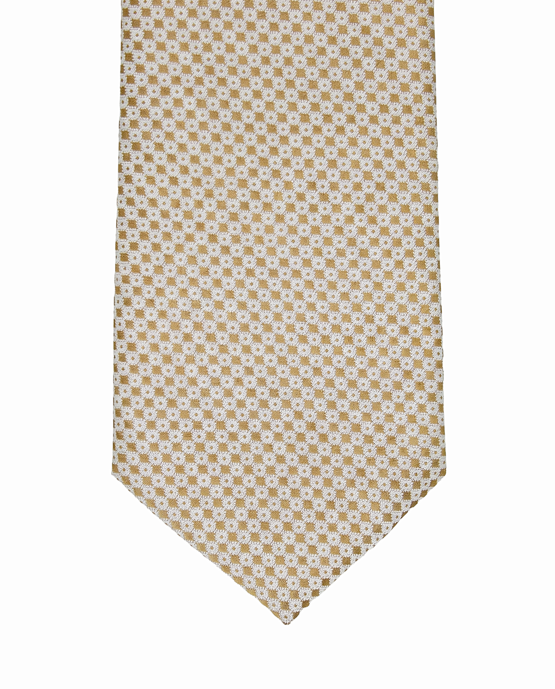 Beige Elegance Clip-On Tie