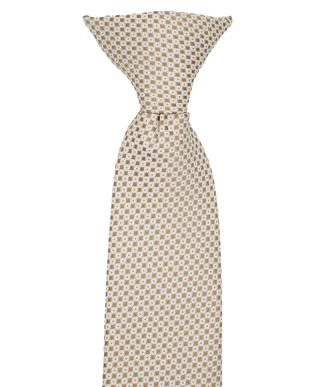 Beige Elegance Tie & Pocket Square Set