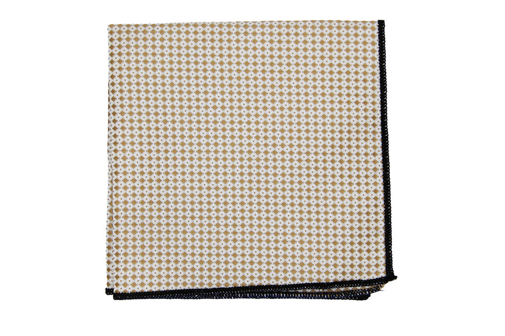 Beige Elegance Tie & Pocket Square Set